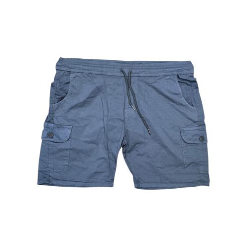 WALKSHORT COLOR CARGO TALLA 32 - RF - COD27 - STRECH BS. - ELASTIC SH. - PLOMO RATON