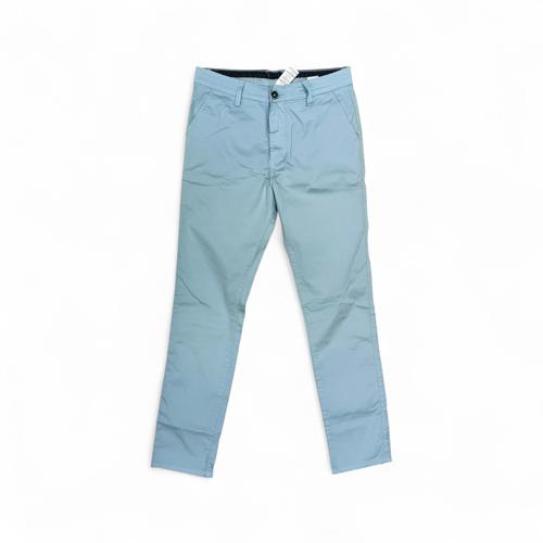 PANTALON COLOR TALLA 36 - GNL / AARON M - SEMITUBO - CELESTE CIELO