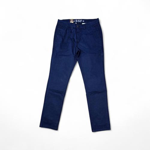 PANTALON TALLA 42 - SF - COD36 - SAIR - STYLE BASIC CHINO MODERN AZUL MARINO