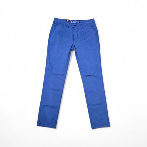 PANTALON TALLA 34 - SF - COD36 - SAIR - STYLE BASIC CHINO MODERN AZUL ACERO (BERING SEA 253-30%)