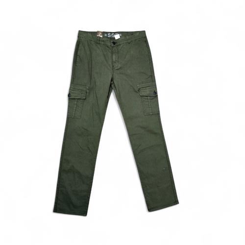 PANTALON COLOR CARGO TALLA 34 - UB - COD36 - LIMITED - BASIC TACTICAL - VERDE MILITAR