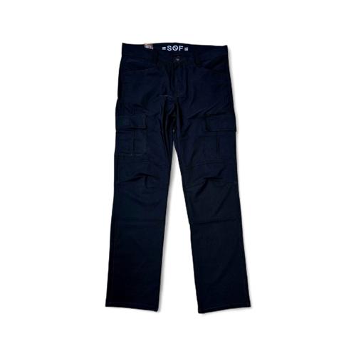 PANTALON COLOR CARGO TALLA 34 - RF - COD36 - TACTIL ''PAOLO'' - BASIC COLOR - NEGRO