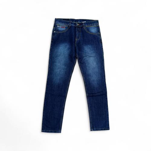 PANTALON JEANS TALLA 30 - GNL / TH - SLIM FIT - AZUL MEDIO OSCURO