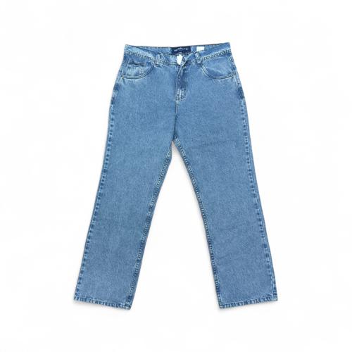 PANTALON JEANS TALLA 36 - COD78 - BAGGY 824 / ANCHO - CELESTE HIELO