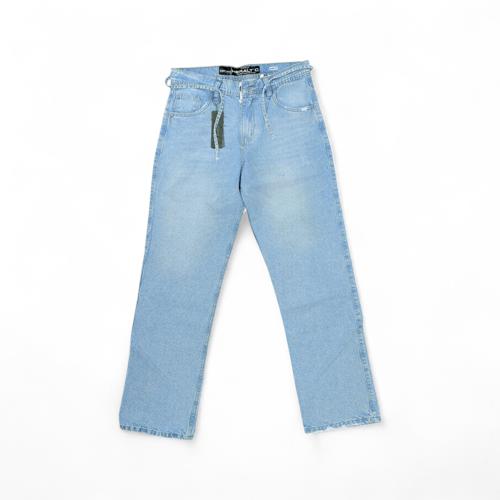 PANTALON JEANS TALLA 38 - BG - COD78 - URBANO BAGUI - BASIC - AZUL CLARO