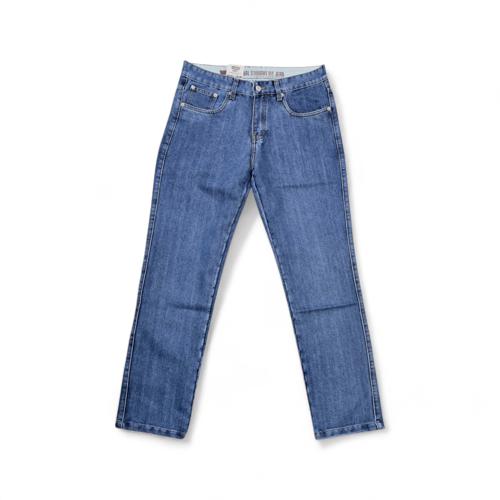 PANTALON JEANS TALLA 34 - SF - COD45 - CLASSIC R01-1/STONE 4 - RIGIDO / SLIM FIT- JEAN CLARO