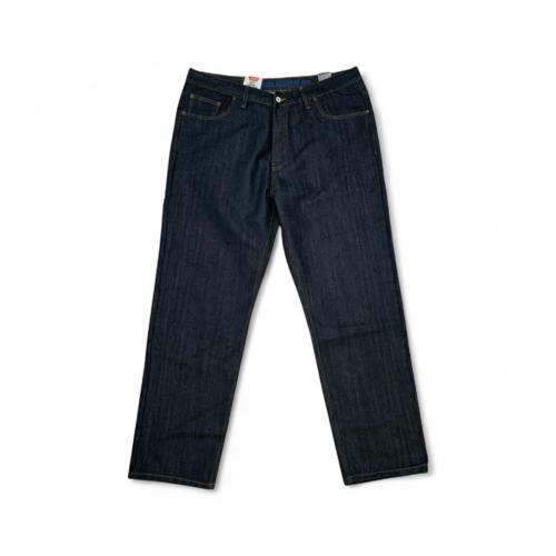 PANTALON JEANS TALLA 42 - SF - COD45 - CLASSIC R01-4/STONE 1 - RIGIDO / SLIM FIT - JEAN NEGRO AZULADO