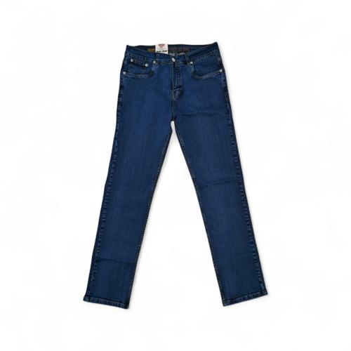 PANTALON JEANS TALLA 38 - ST - COD45 - SEMI TUBO-S02-3/STONE 1 - STRECH - RIN LINEALJEAN OSCURO
