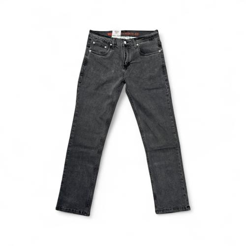 PANTALON JEANS TALLA 38 - SF - COD45 - SEMI TUBO-S03-4/STONE 2 - STRECH - NEGRO CLARO