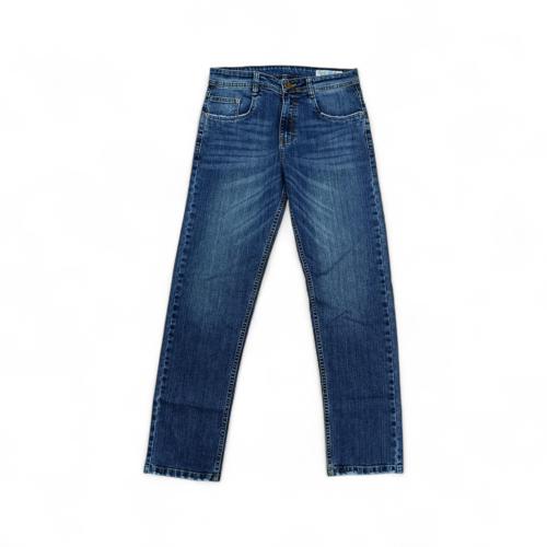 PANTALON JEANS TALLA 30 - COD35 - SLIM FIT/CLASSIC PRELAVADO - AZUL MEDIO OSCURO