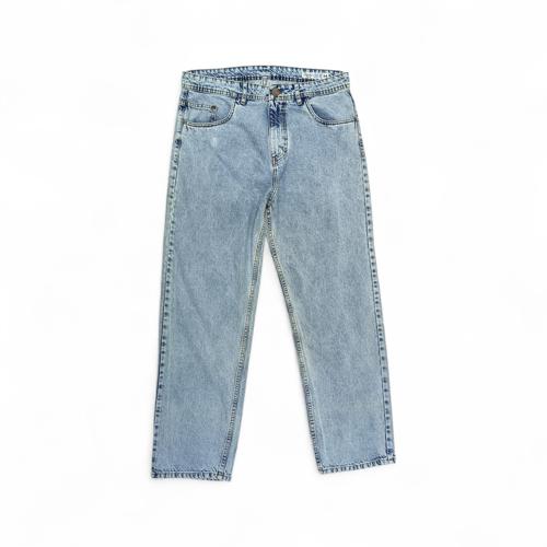 PANTALON JEANS TALLA 36 - COD35 - LOSSE/OVERSIZE - AZUL CLARO