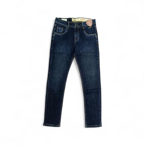 PANTALON JEANS TALLA 32 - COD27 - SEMI TUBO - AZUL OSCURO