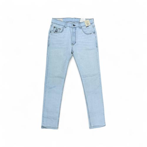 PANTALON JEANS TALLA 32 - COD27 - SEMI TUBO - CELESTE
