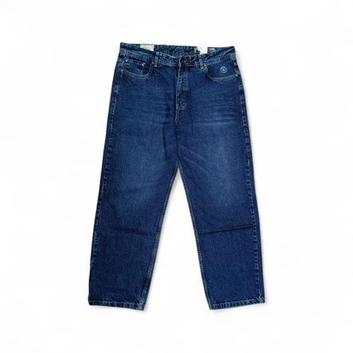 PANTALON JEANS TALLA 34 - COD27 - OVERSIZE - AZUL OSCURO