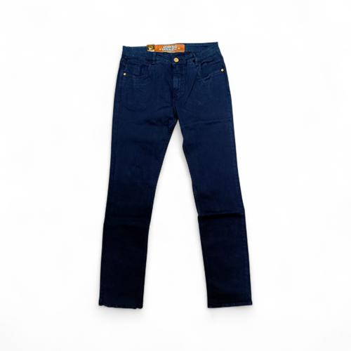 PANTALON JEANS TALLA 32 - COD36 - SEMITUBO / LLANO - AZUL NAVY