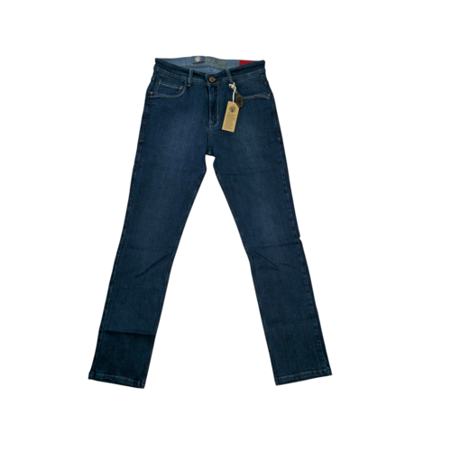 PANTALON JEANS TALLA 34 - RF - COD77 - VAQUERO CONFORT AM. - ORIGINAL JEANS - AZUL MARINO