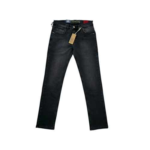 PANTALON JEANS TALLA 36 - RF - COD77 - VAQUERO CONFORT AM. - DENIM WEAR - NEGRO CENIZO