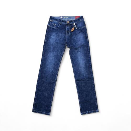 PANTALON JEANS TALLA 38 - RF - COD77 - RECTO CONFORT AMER. - DENIM W - AZUL MARINO