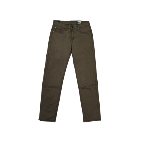 PANTALON JEANS COLOR TALLA 36 - RF - COD142 - BDJ2305 - DOT - CUERO C. - CAFÉ