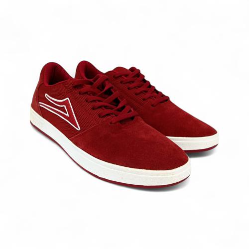 ZAPATO TALLA 8.0 - COD15 - BRIGHTON - ROJO/BLANCO