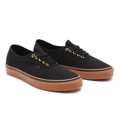 ZAPATO TALLA 9.0 - VANS - AUTHENTIC - NEGRO/CAFE