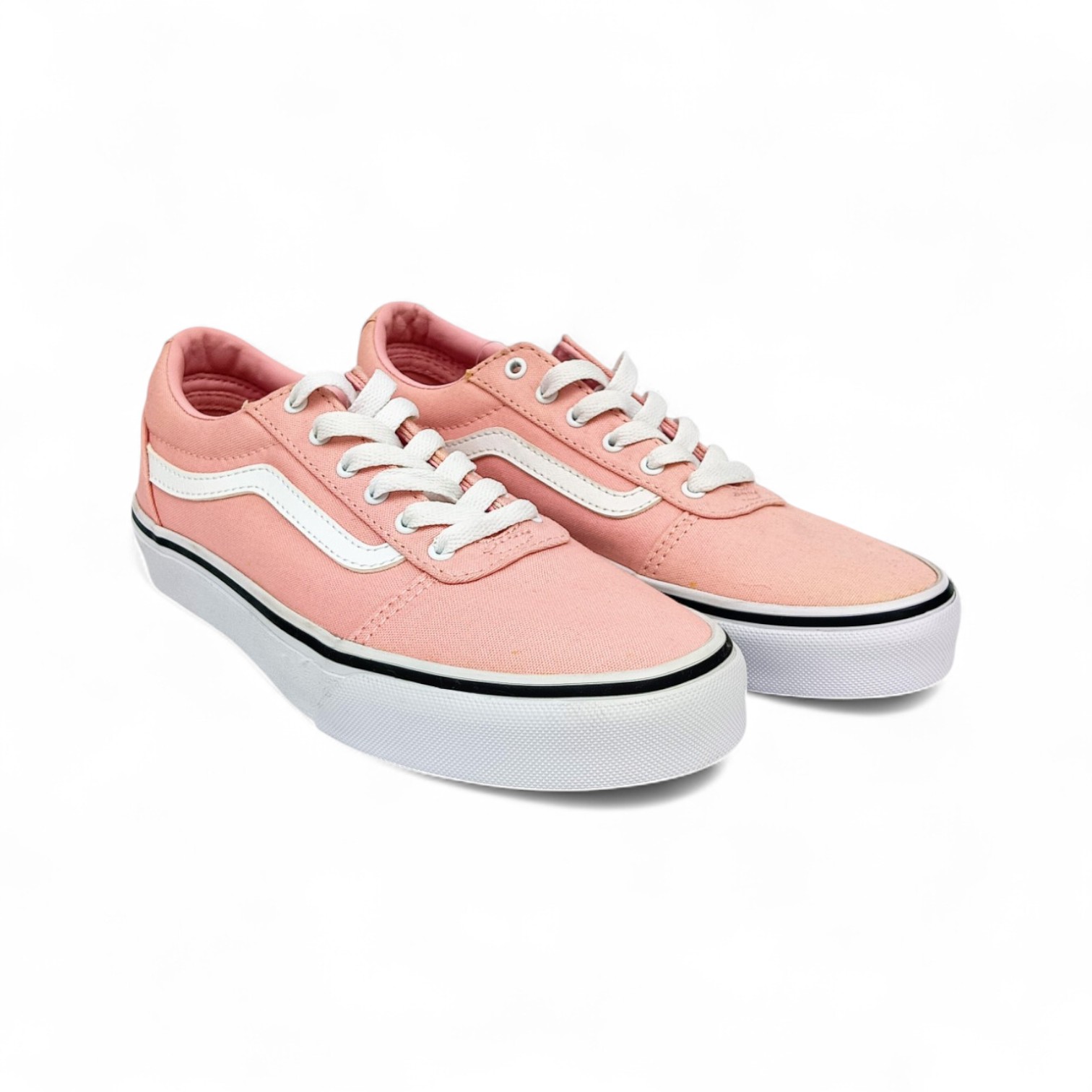 ZAPATO TALLA 6.0 - VANS - WARD - ROSADO/BLANCO