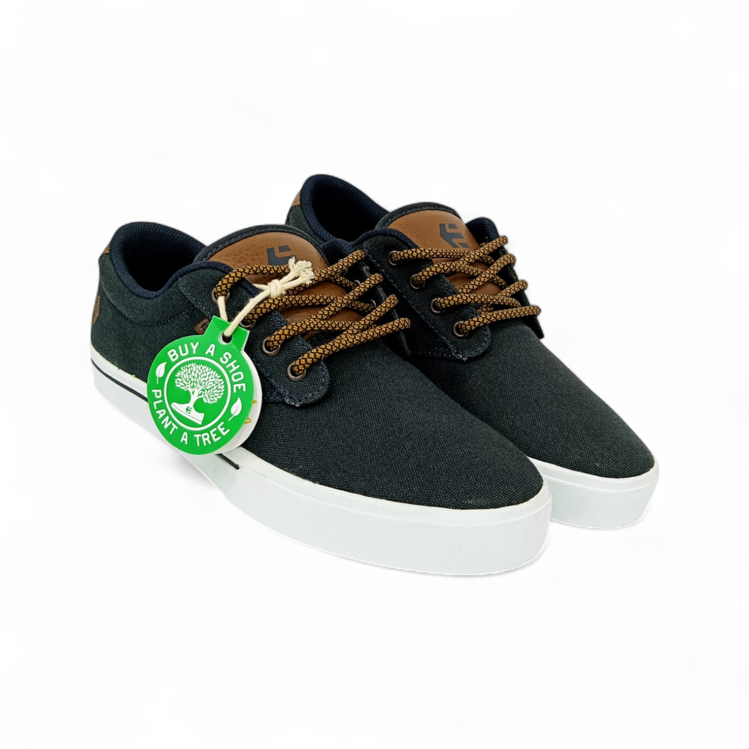 ZAPATO TALLA 6.5 - COD7 - JAMESON 2 ECO - NEGRO/CAFE