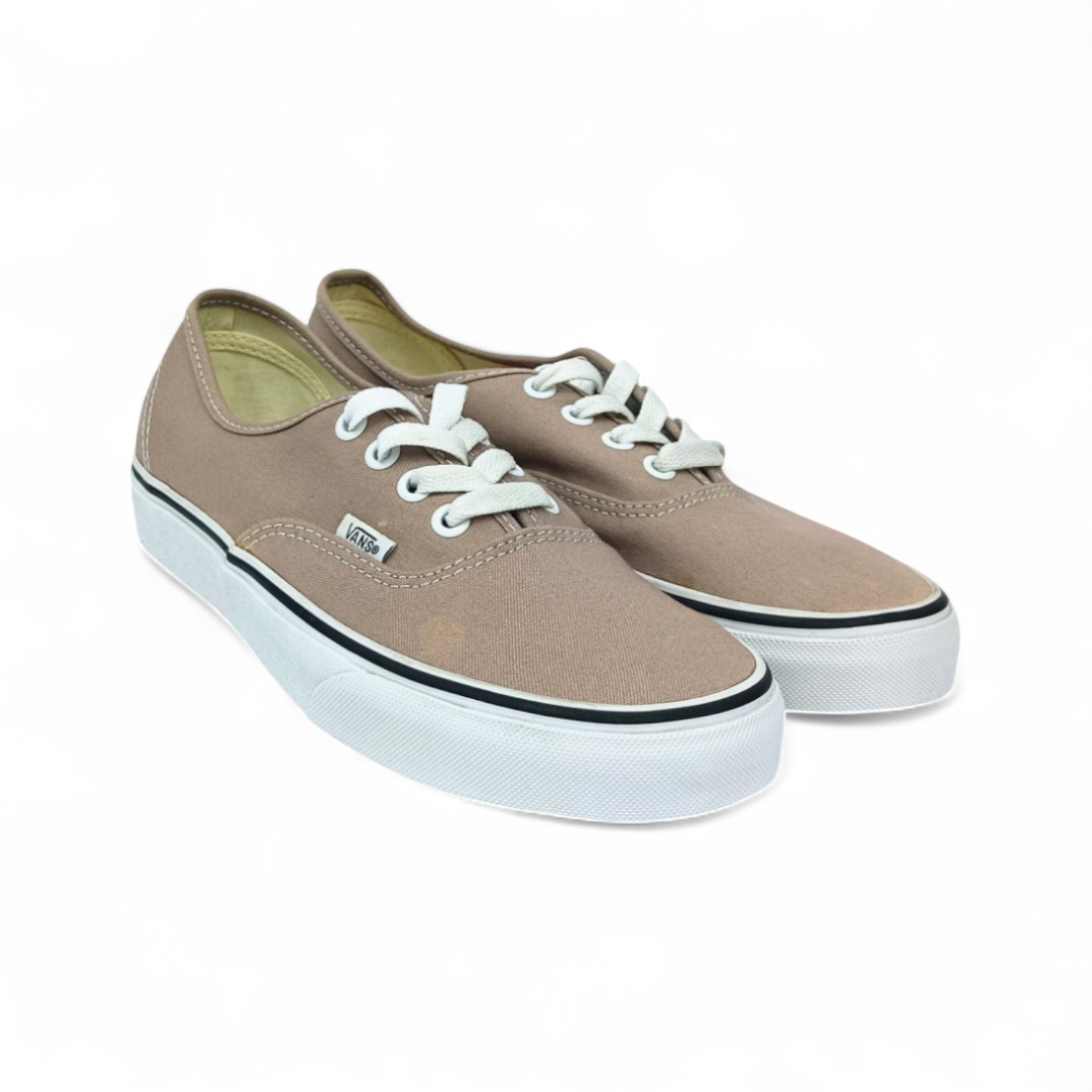 ZAPATO TALLA 6.5 - VANS - AUTHENTIC - GRIS/BLANCO