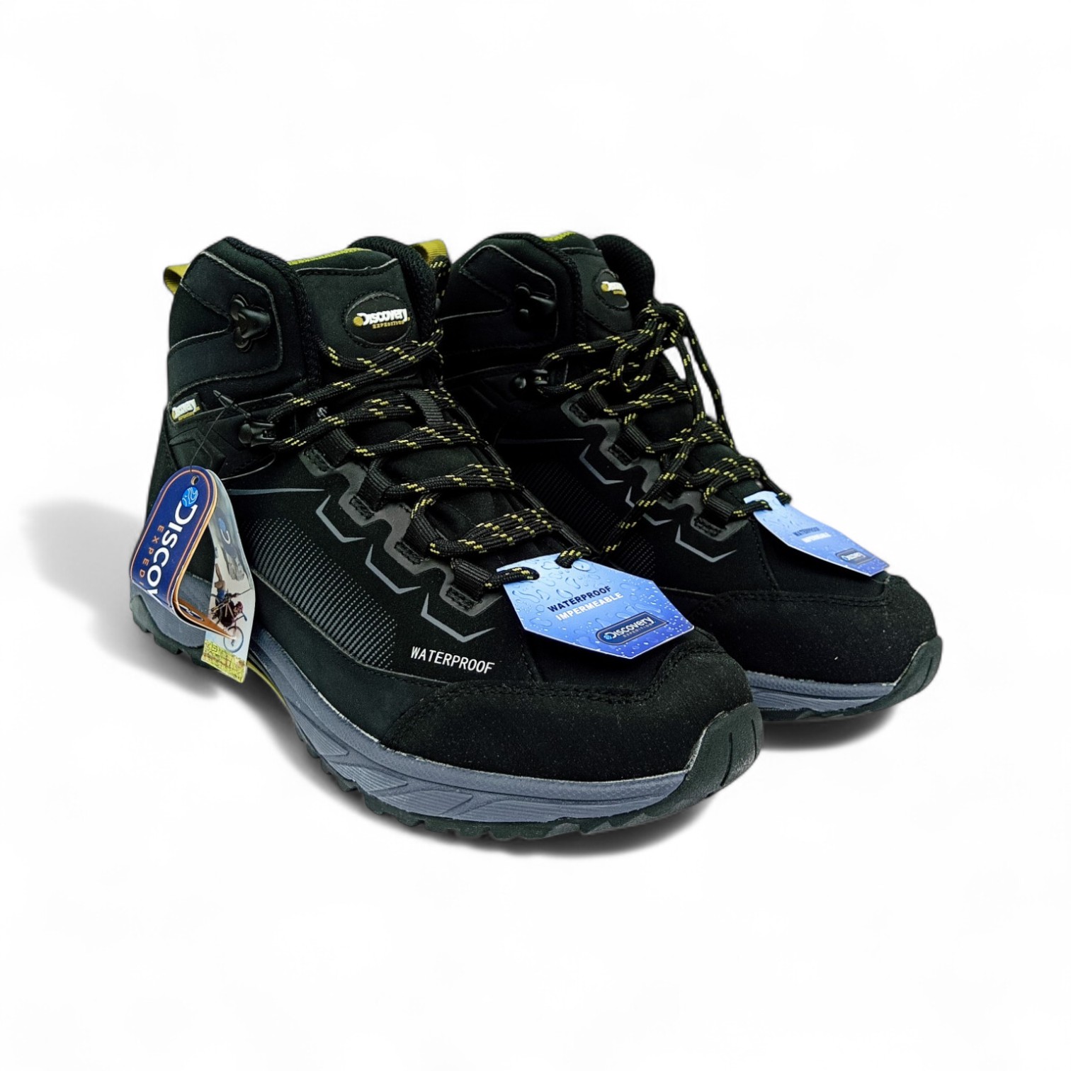 ZAPATO TALLA 6 - DISCOVERY EXPEDITION - MONTAÑA - NEGRO/LIMA  - 6 / 37.5