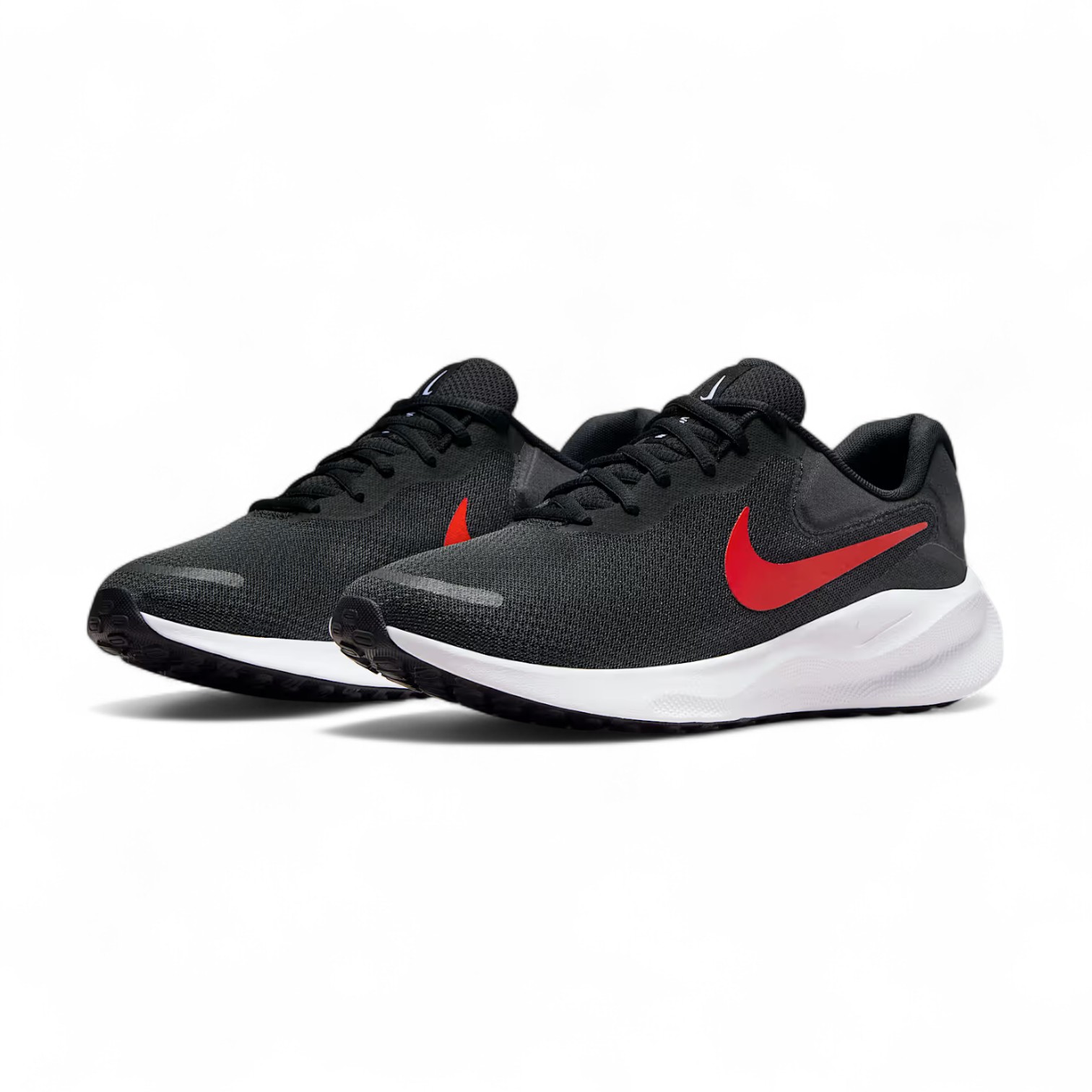 ZAPATO TALLA 7.5 - NK18 - REVOLUTION 7 - NEGRO/BL/ROJO