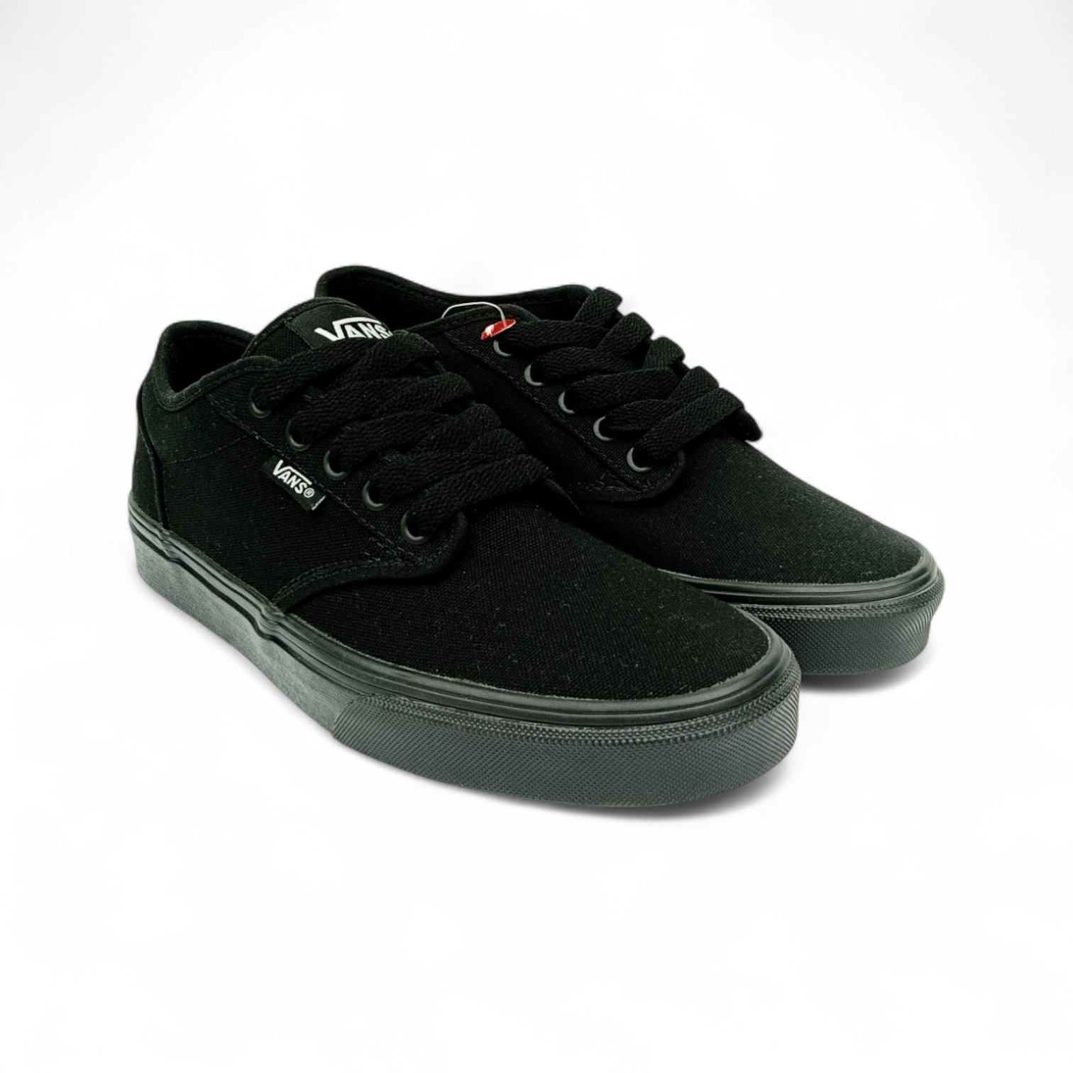 ZAPATO TALLA 7.5 - VANS - ATWOOD - NEGRO ENTERO