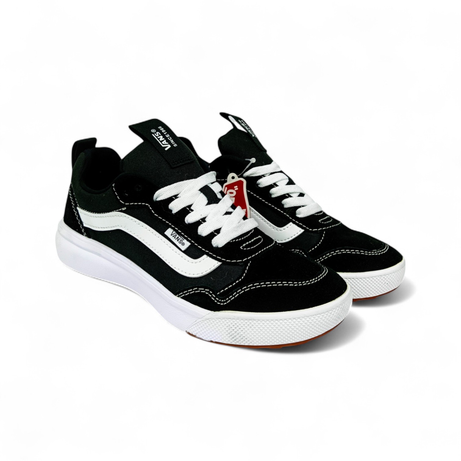 ZAPATO TALLA 7.5 - VANS - RANGE EXP - NEGRO/BLANCO