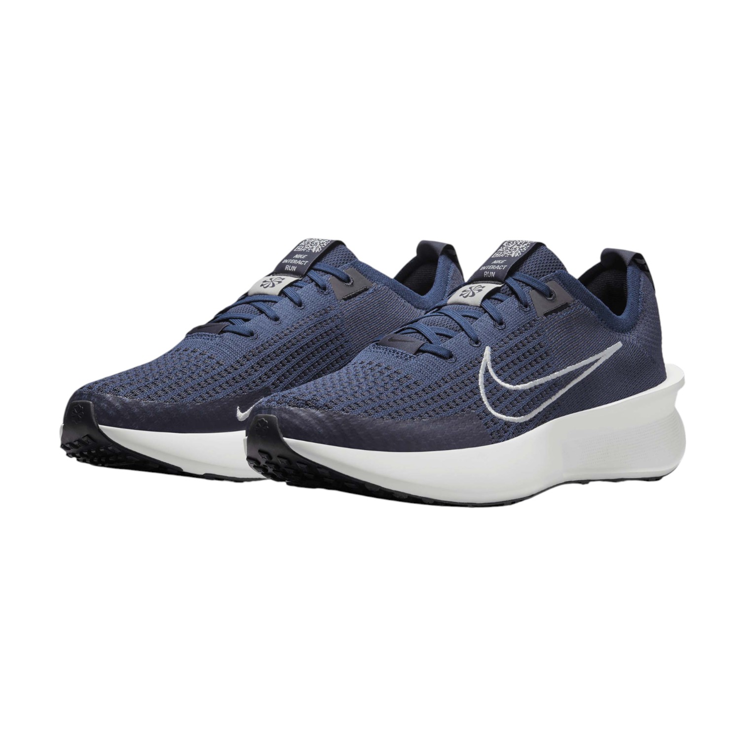 ZAPATO TALLA 8.0 - NK18 - INTERACT RUN - AZUL MARINO/BLANCO/NEGRO