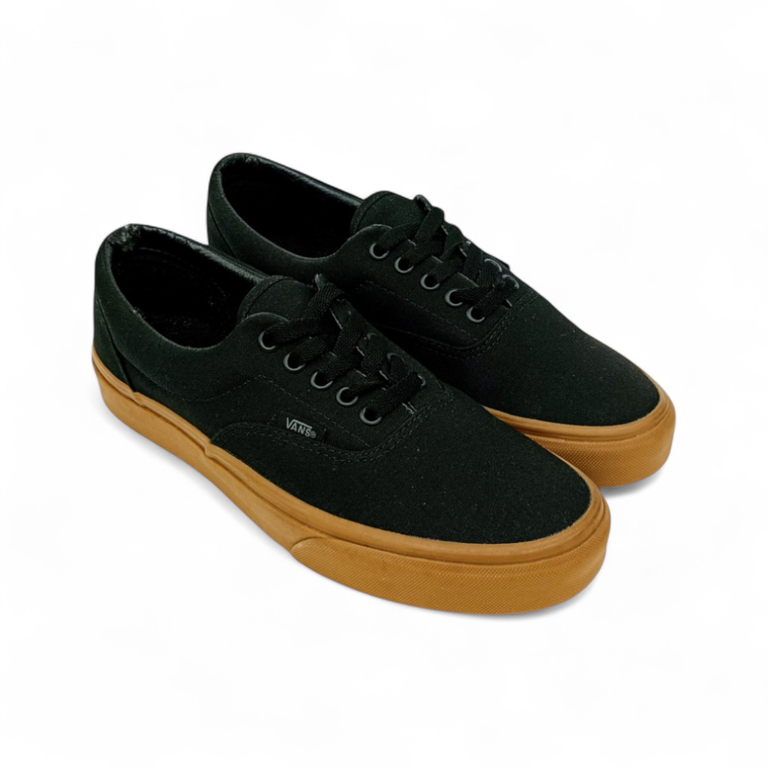 ZAPATO TALLA 8.0 - VANS - ERA - NEGRO/CAFE