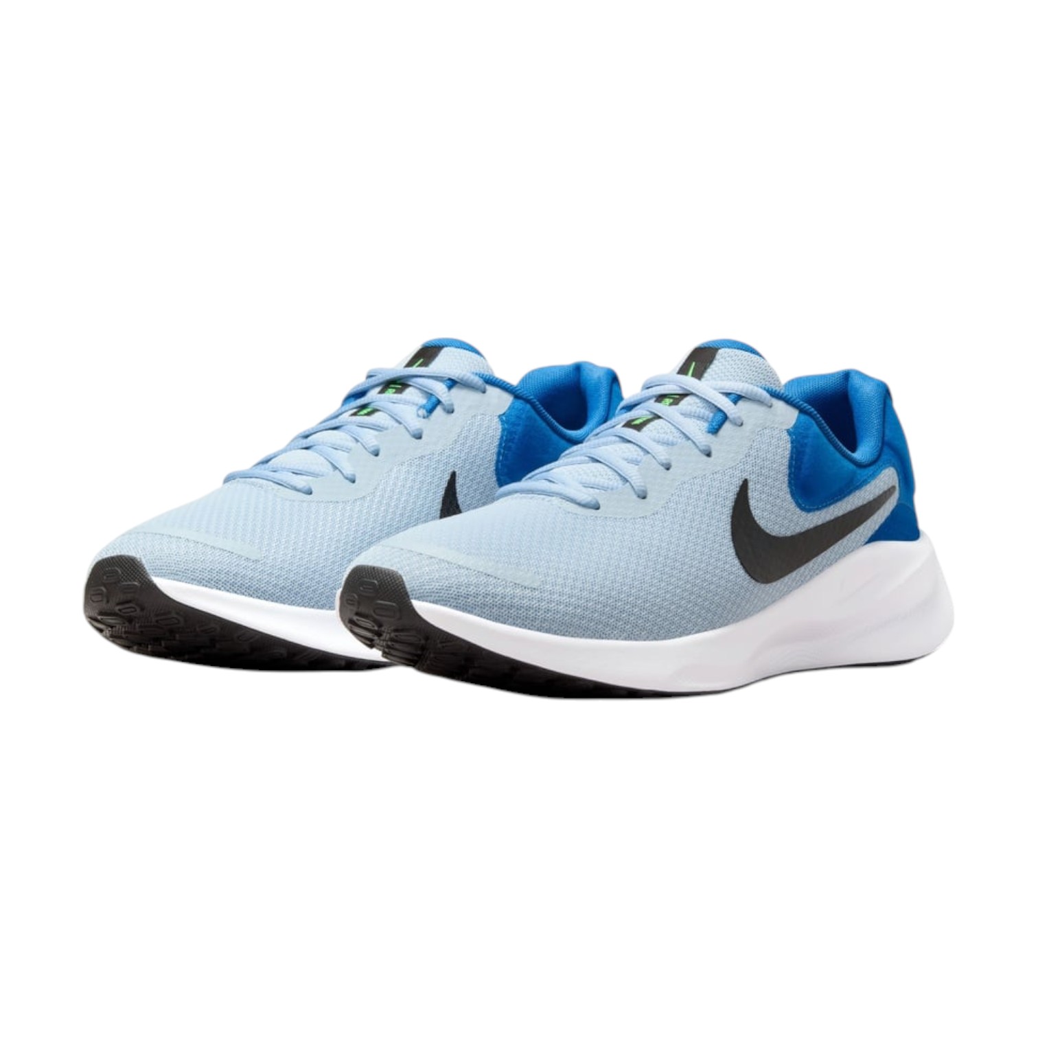 ZAPATO TALLA 8.5 - NK18 - REVOLUTION 7 - CELESTE/AZUL/NEGRO/BL