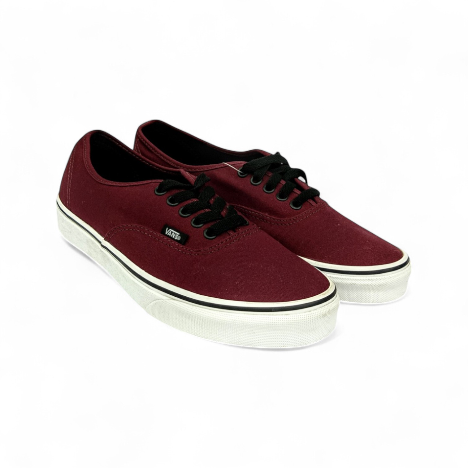 ZAPATO TALLA 9.5 - VANS - AUTHENTIC - CONCHO VINO