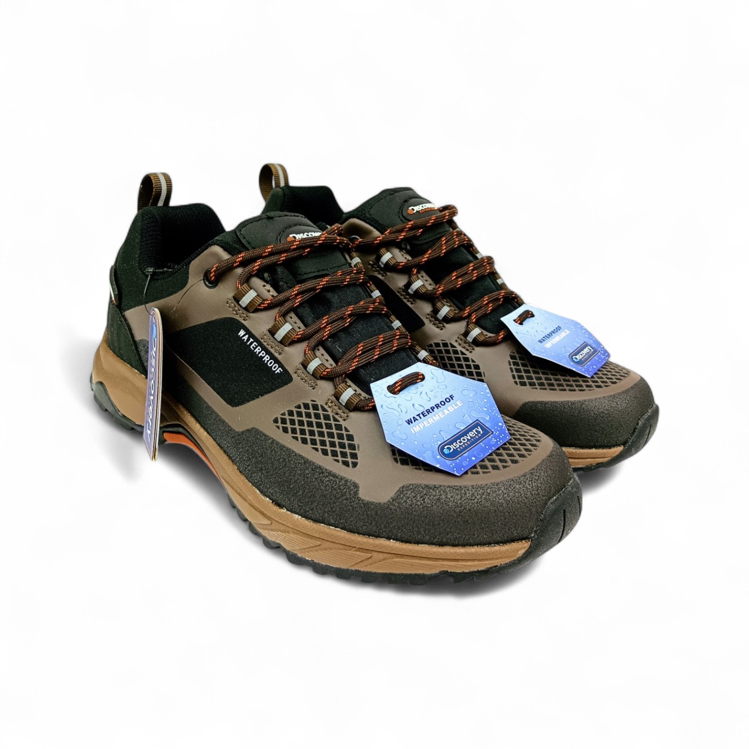 ZAPATO TALLA 9 - DISCOVERY EXPEDITION - MONTAÑA GEZER - CAFE OSCURO/NEGRO -  9 / 41.5
