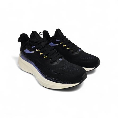 ZAPATO TALLA 4.5 - DP - COD108 - W'S PROTECTIVE RUNNING - QUIKFOAM LITE - NEGRO/LILA