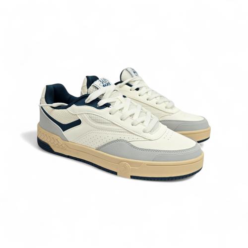 ZAPATO TALLA 8.5 - UB - COD108 - SKATE UP - MS SKATEBOARDING - BLANCO HUESO/VERDE TURQUESA