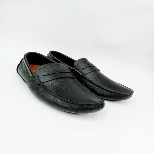 ZAPATO TALLA 8.5 - D'ARON - COÑAG CASUAL / CUERO - NEGRO ENTERO - 8.5 / 41