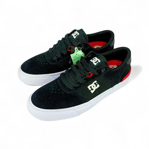 ZAPATO TALLA 8.0 - COD5 - TEKNIC S - NEGRO/ROJO/BLANCO