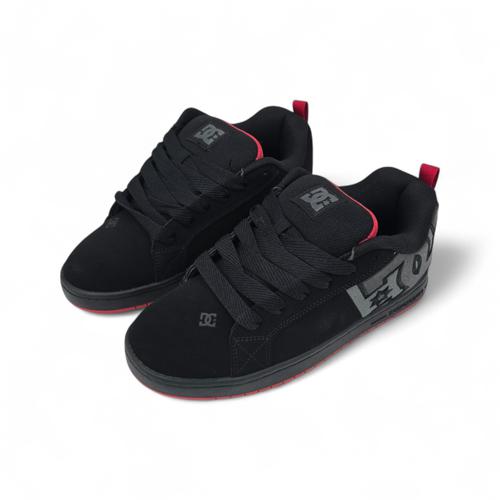 ZAPATO TALLA 8.0 - UB - COD5 - COURT GRAFFIK SQ - SNEAKERS - URBANO - NEGRO/ROJO