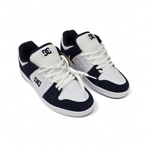 ZAPATO TALLA 7.5 - UB - COD5 - MANTECA 4 S - SNEAKERS - URBANO - BLANCO/AZUL MARINO