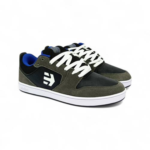 ZAPATO TALLA 9.5 - COD7 - VERANO - GRIS/NEGRO/BLANCO