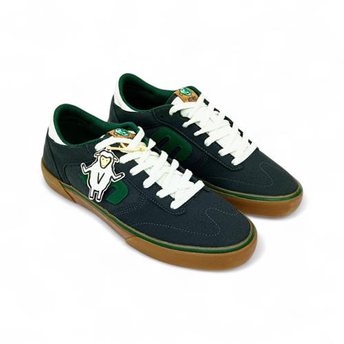 ZAPATO TALLA 9.5 - COD7 - WINDROW VULC - GRIS/CAFE/VERDE