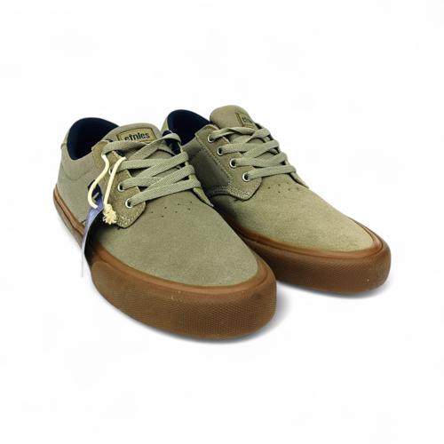 ZAPATO TALLA 9.5 - COD7 - SINGLETON VULC XLT 291 - GRIS RATON/AZUL/CAFE