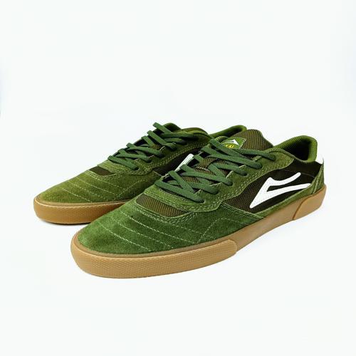ZAPATO TALLA 9.0 - LAKAI - CAMBRIDGE - VERDE OLIVE SUEDE